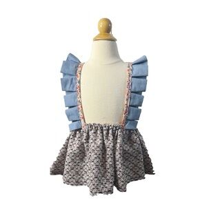 Small Shop Handmade Pinafore, Size 2t. Excellent Condition